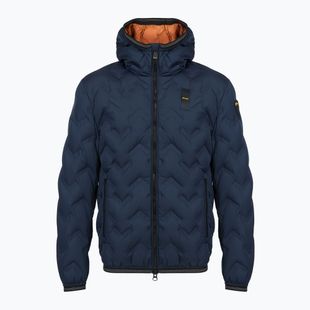 Kurtka męska Blauer USA Piery blue inside brown