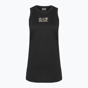 Koszulka damska EA7 Emporio Armani Train Visibility Tank black/gold