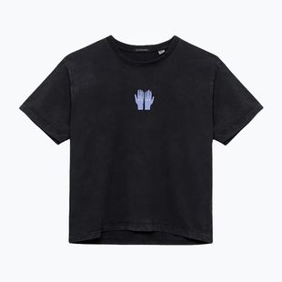 Koszulka damska Kaotiko M/C Washed Sonora black