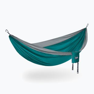 Hamak turystyczny ENO DoubleNest seafoam/grey