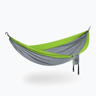 Hamak turystyczny ENO SingleNest grey chartreuse