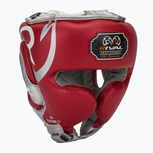Kask bokserski Rival RHG100 Professional Headgear red/silver/grey