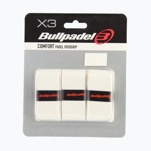 Owijki do rakiet do padla Bullpadel GB-1200 Comfort 3 szt. white