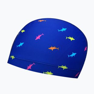Czepek pływacki dziecięcy RAS Patterned Elastane sharks