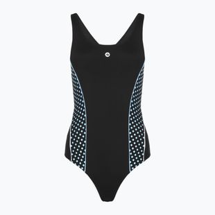 Strój pływacki jednoczęściowy damski RAS Malaysia Sport Back black