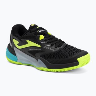 Buty do tenisa męskie Joma Roland C black/fluor yellow