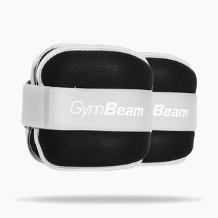 Obciążniki na nadgarstki i kostki GymBeam 2 x 1 kg black