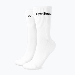 Skarpety męskie GymBeam 32620 3/4 3 pary white