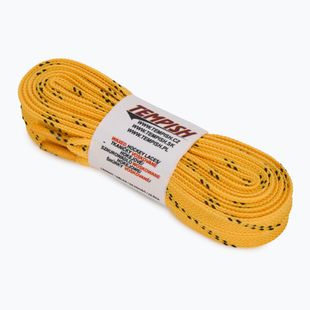 Sznurówki do łyżew Tempish Hockey Waxed yellow