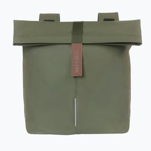 Sakwa rowerowa Basil City Double Vegan Leather 32 l green