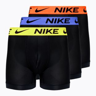 Bokserki męskie Nike Dri-FIT ADV Micro Brief 3 pary hyper black/total orange