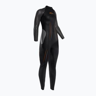 Pianka triathlonowa damska Dare2Tri Fina Mach4.1 5 mm czarny