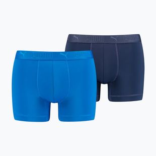 Bokserki męskie PUMA Sport Microfiber 2 pary blue combo