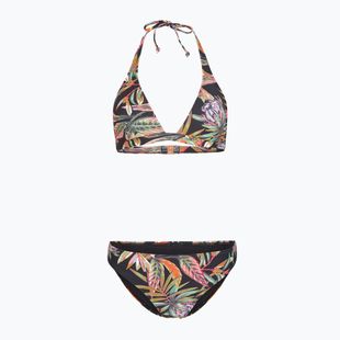 Strój kąpielowy dwuczęściowy damski O'Neill Marga Rita black tropical flower