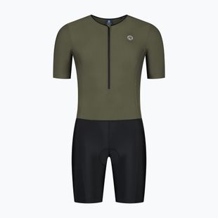 Kombinezon triathlonowy Rogelli Florida Tri Suit black/army green