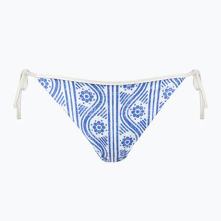 Dół od stroju kąpielowego Tommy Hilfiger Cheeky String Side Tie Print floral stripe blue spell