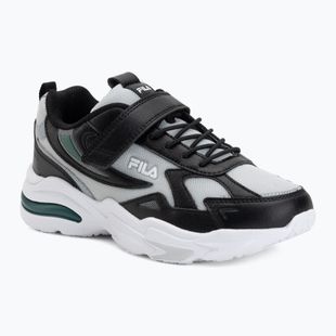 Buty dziecięce FILA Madrun Velcro black/posy green