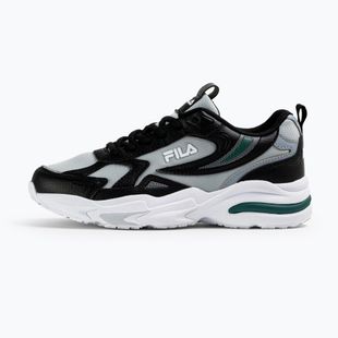Buty dziecięce FILA Madrun black/posy green