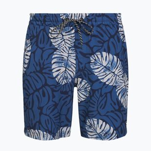 Szorty kąpielowe męskie Hurley Dypsis Leaves Volley Swim Short Navy