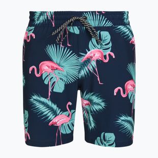 Szorty kąpielowe męskie Hurley Flamingo Volley Swim Hort Navy