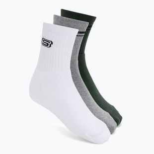 Skarpety SKECHERS Full Terry Low Crew grey/green
