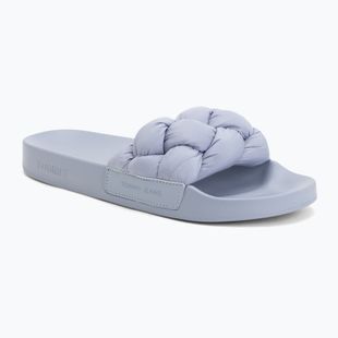 Klapki damskie Tommy Jeans Braided soaring skies