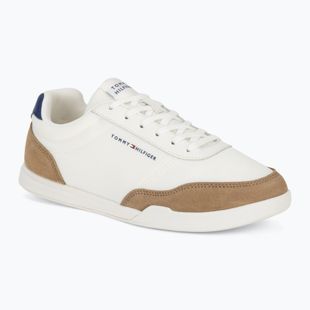 Buty męskie Tommy Hilfiger Low Pro Cupsole Nylon Suede Mix ecru