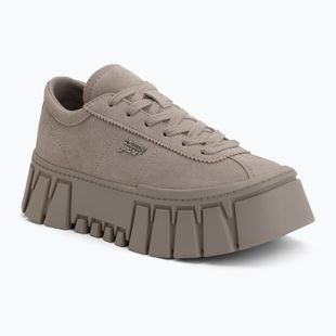 Buty damskie Tommy Hilfiger TJW Platform Sneaker Suede limeston dust