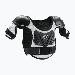 Buzer rowerowy dziecięcy Fox Racing Peewee Titan Roost Deflector Jr black/silver