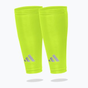Opaski kompresyjne na łydki adidas Climacool Compression Calf Sleeves lucid lemon
