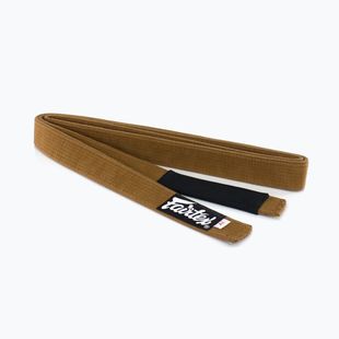 Pas do brazylijskiego jiu-jitsu Fairtex Hemp brown