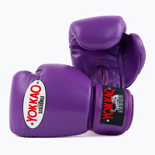 Rękawice bokserskie męskie YOKKAO Matrix flash purple
