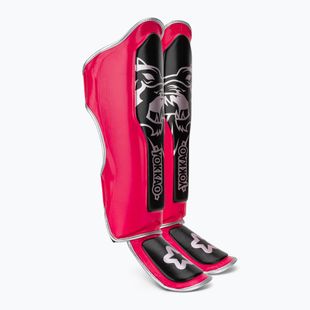 Ochraniacze piszczeli i stóp YOKKAO Original fuchsia