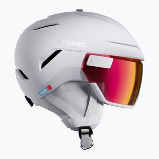 Kask narciarski Atomic Savor GT Amid Visor Photo white heather/red photo