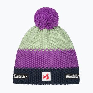 Czapka zimowa dziecięca Eisbar Stan Pompon SA purple