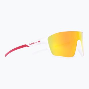 Okulary przeciwsłoneczne Red Bull SPECT Daft white/brown with orange mirror