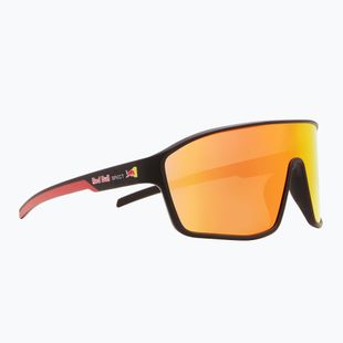 Okulary przeciwsłoneczne Red Bull SPECT Daft black/brown with red mirror