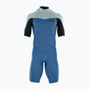 Pianka do pływania męska ION Element 2/2 mm Shorty Back Zip cascade blue