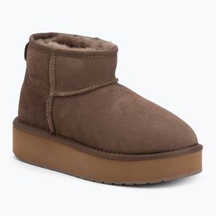 Śniegowce damskie EMU Australia Stinger Micro Flatform 2.0 mushroom