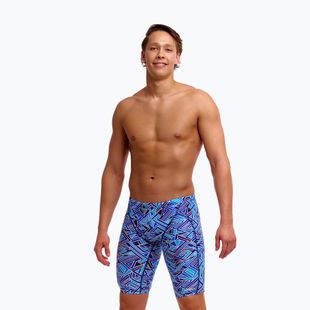 Jammery pływackie męskie Funky Trunks Training Jammers blue bits