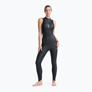 Pianka triathlonowa damska 2XU Propel:1 5 mm black/ambition WW4995C