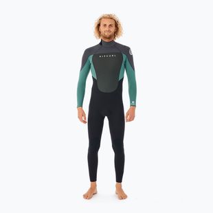 Pianka do pływania męska Rip Curl Omega 4/3 mm Back Zip Eco muted green