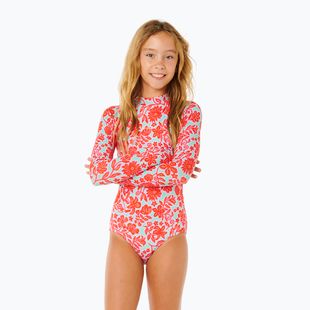 Strój pływacki jednoczęściowy dziecięcy Rip Curl Sunshine Upf Surfsuit mint haze