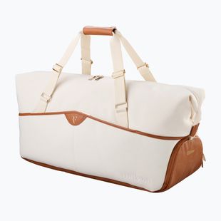 Torba tenisowa Wilson Roger Federer Lawn Practice Duffel 6Pk cream