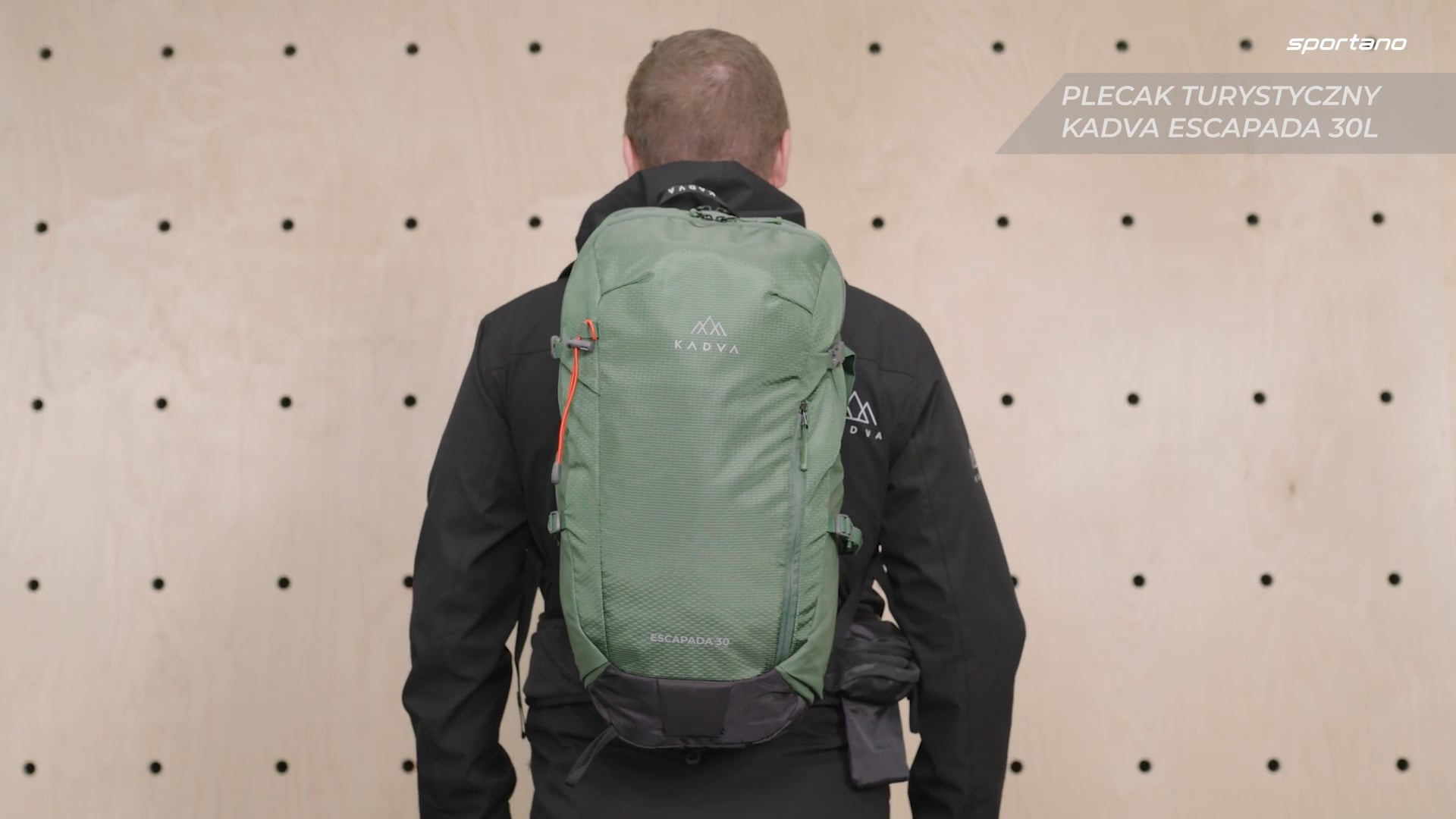 Plecak turystyczny KADVA Escapada 30 l zielony