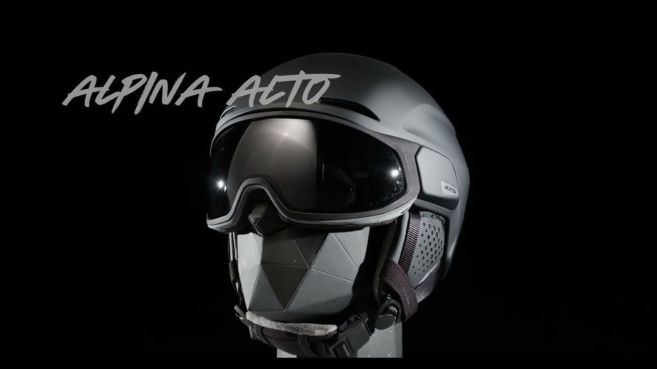 Kask narciarski Alpina Alto Q-Lite black matt/gold mirror