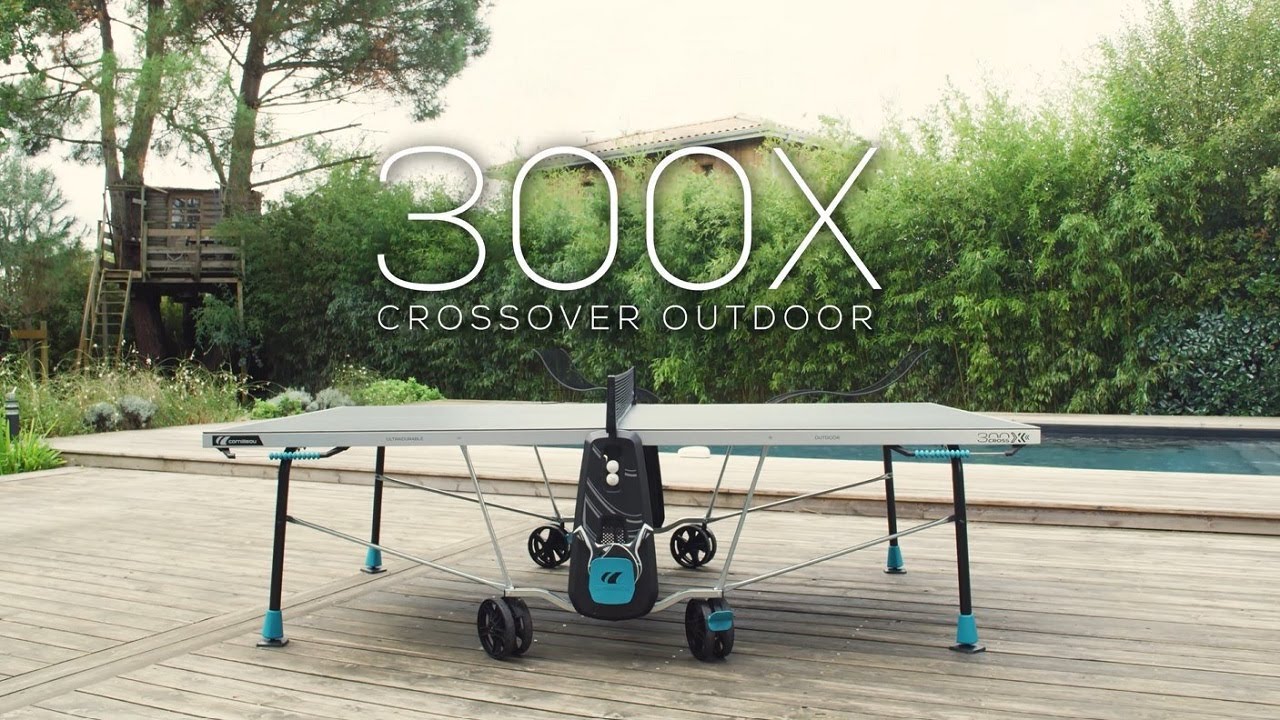 Stół do tenisa stołowego Cornilleau 300X Outdoor niebieski
