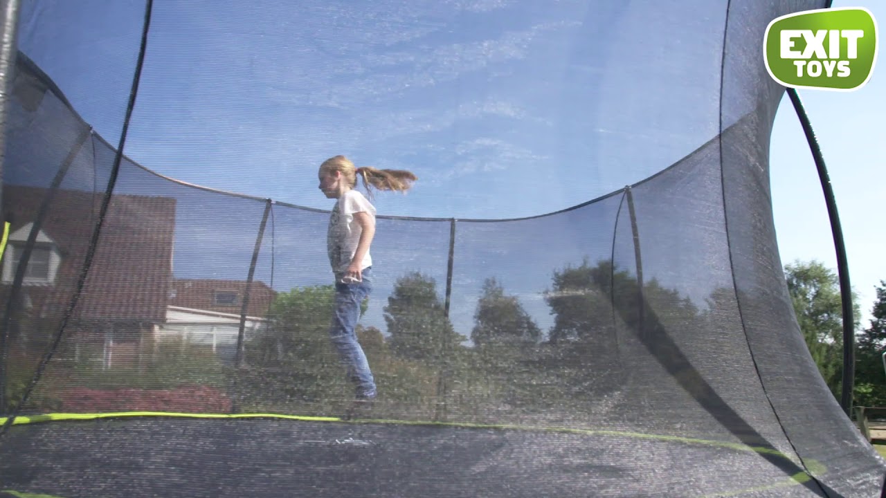 Trampolina ogrodowa EXIT Silhouette 305 cm czarna