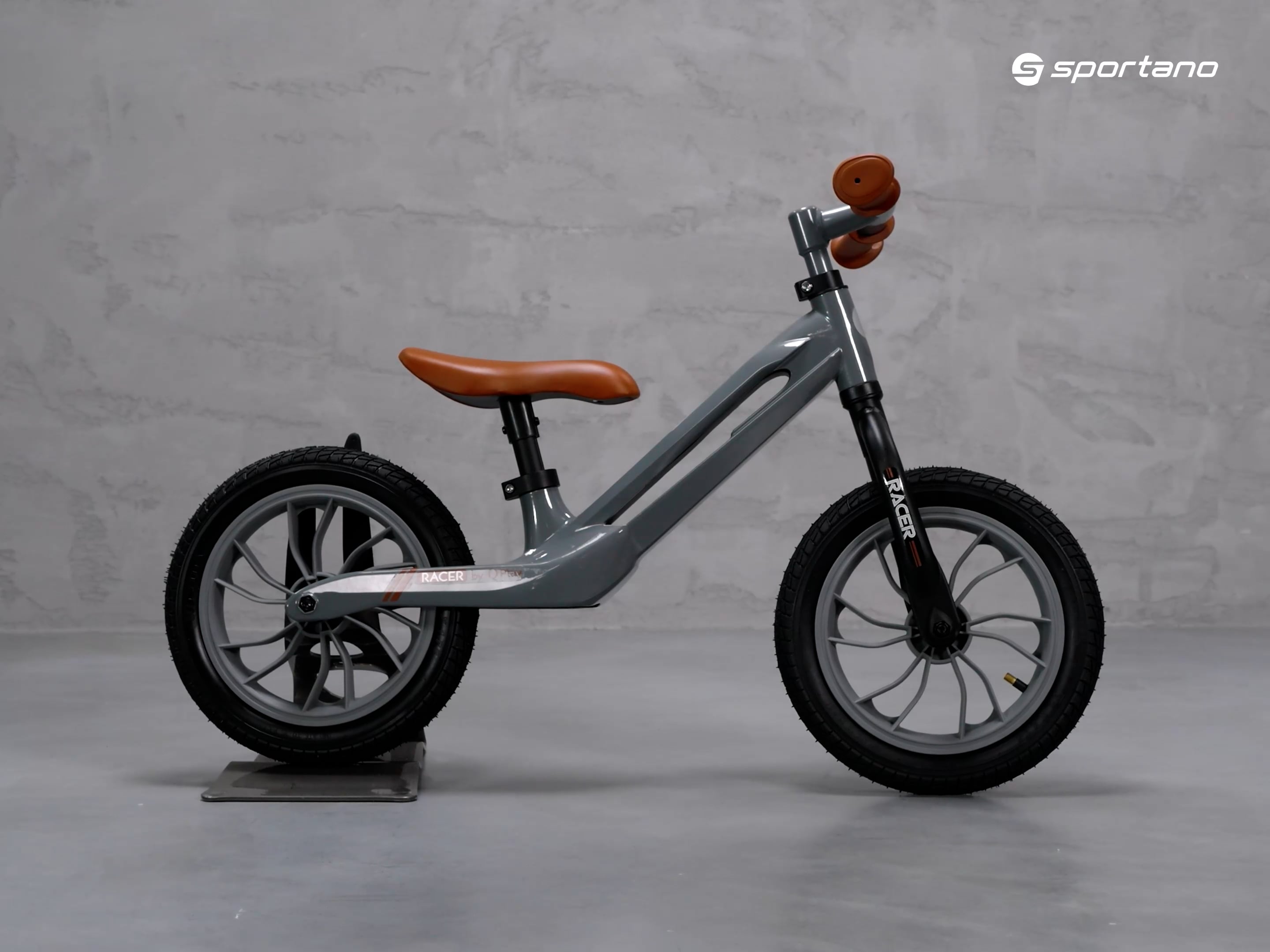 Rowerek biegowy Qplay Racer 2022 grey