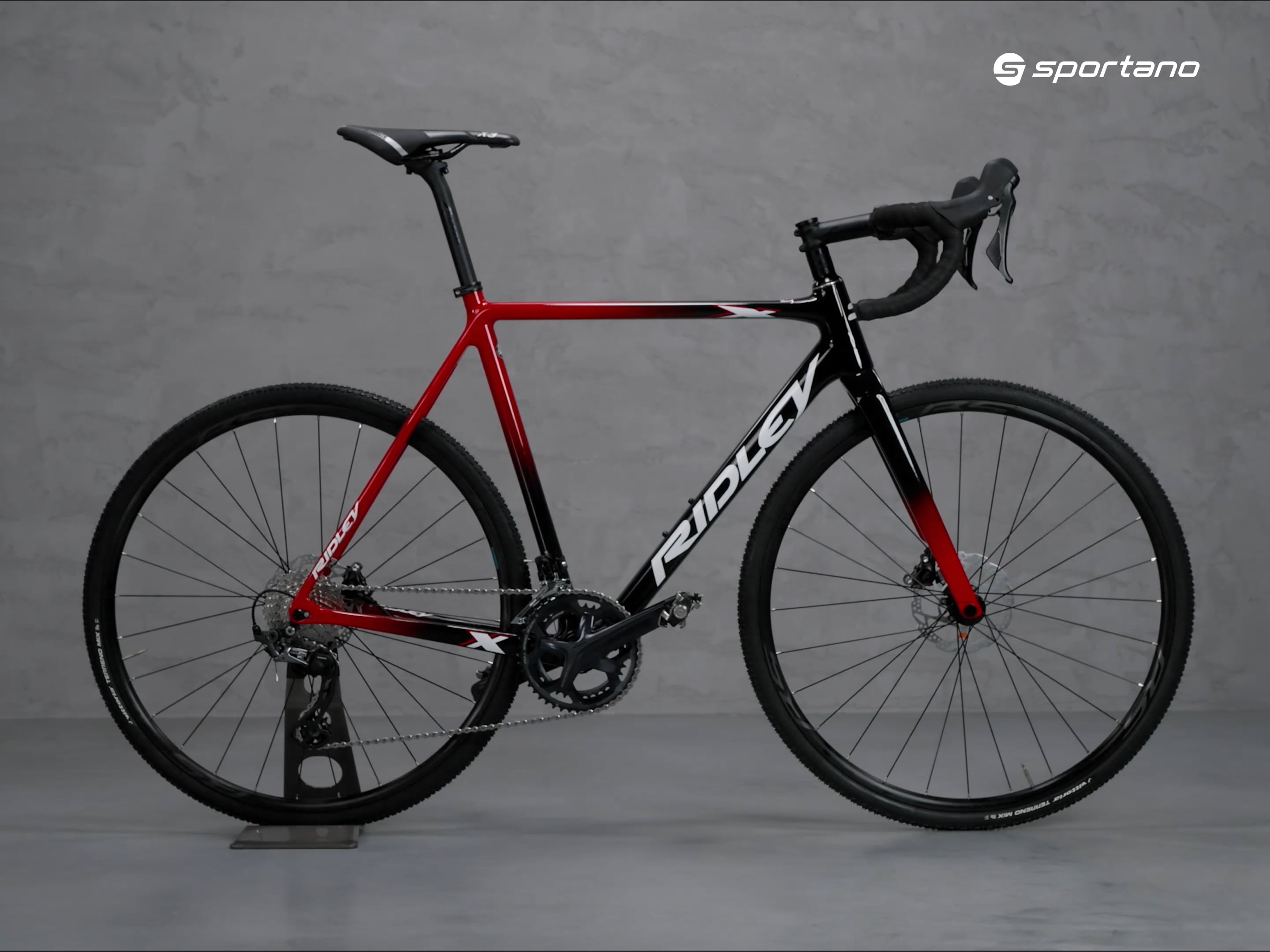 Rower przełajowy Ridley X-Night Disc GRX600 2x XNI08As black/red